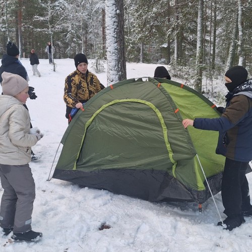 По следам кабанов: поход-экспедиция для юных туристов и их родителей (из Санкт-Петербурга)