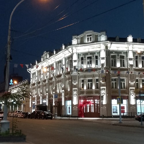Ночной Иркутск