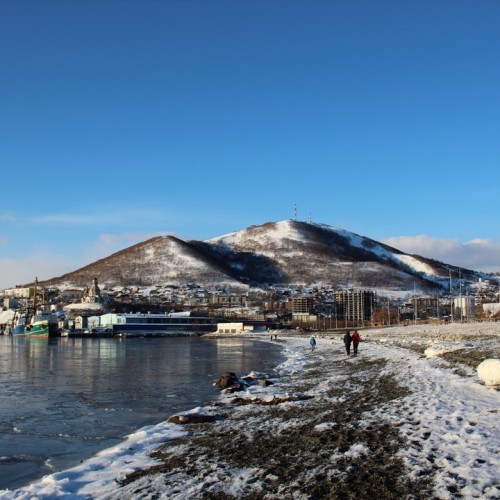 Большой поход с рюкзаками и палатками по Камчатке: вулканы, Тихий океан, термы и альпийские луга