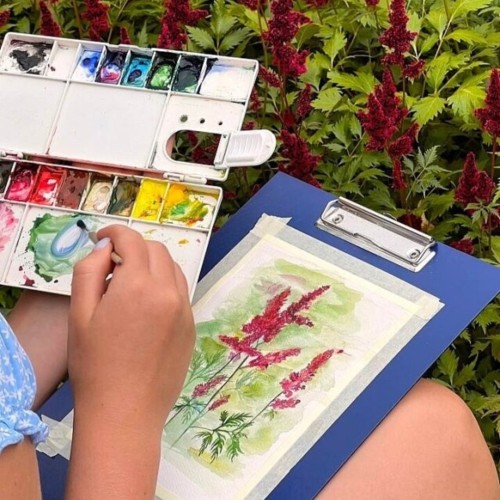 Мастер-класс по рисованию на свежем воздухе «Петербург с открытки»