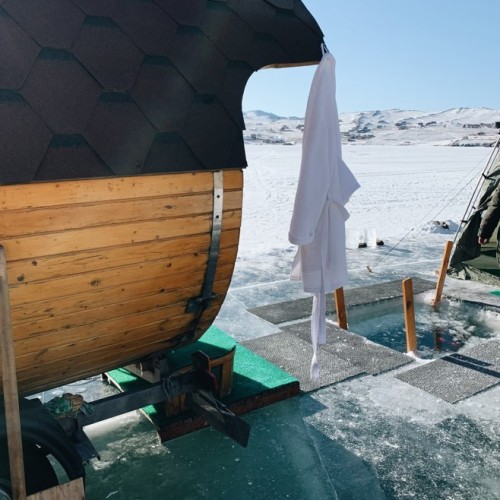 Вперёд, на лёд, Байкал зовёт! Достопримечательности Ольхона и банька после морозных прогулок