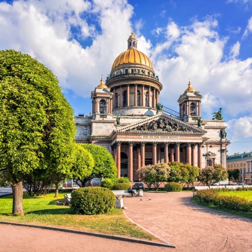 Автобусная обзорная экскурсия по Санкт-Петербургу с посещением Исаакиевского собора