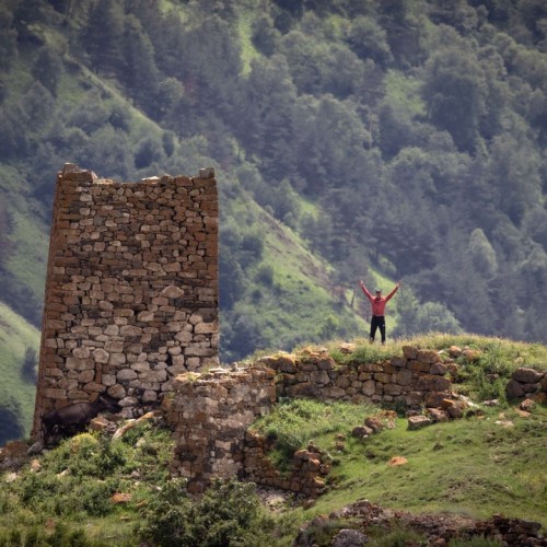 На джипах по заповедным местам Северной Осетии