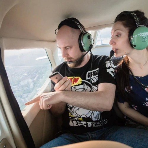 Полёт над Петергофом на самолёте!