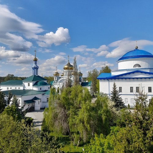 Раифский монастырь и Голубые озёра