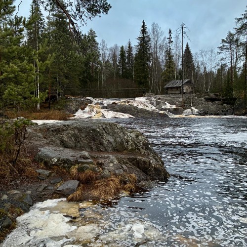 Парк Рускеала и водопады Ахинкоски — трансфер из Петрозаводска и обратно