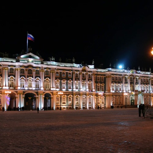 Ночной Петербург: автобусная экскурсия и теплоходная прогулка