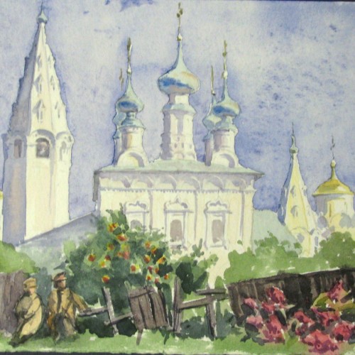 Пленэр в былинном Суздале
