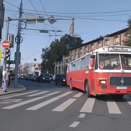 Обзорная экскурсия по Ярославлю на ретроавтобусе