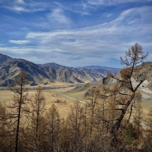 Горные перевалы и бирюзовые реки Алтая