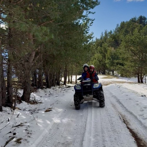 В Архыз и Домбай с комфортом: лыжи, квадроциклы, снегоходы и релакс в бане