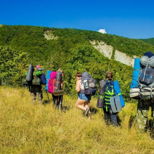 Запах разнотравья и никого вокруг: поход с рюкзаками по долине реки Пшада (всё включено)