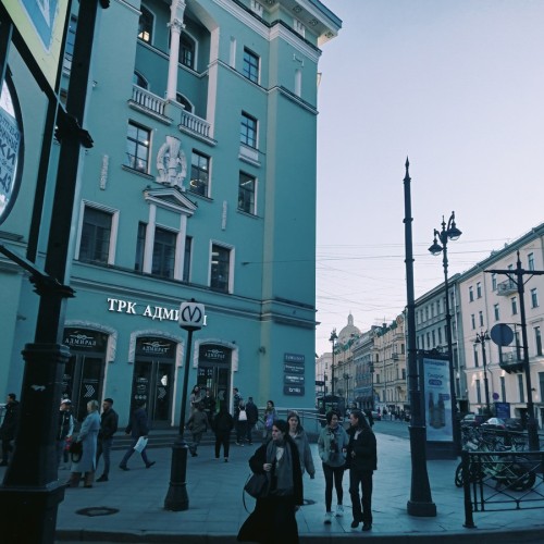 Прогулка по Малой Морской и Большой Морской улицам