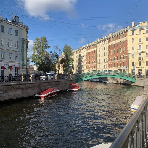 На катере по рекам и каналам Санкт-Петербурга