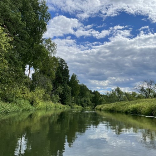 Выходные-перезагрузка на реке Шерне: сплав на байдарках (всё включено)