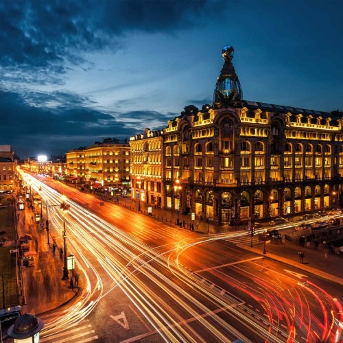 Огни вечернего Петербурга: подсветка как произведение искусства