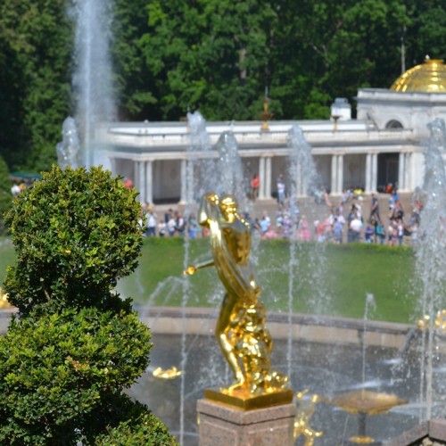 Петергоф. Триумфальный ансамбль Петра Великого
