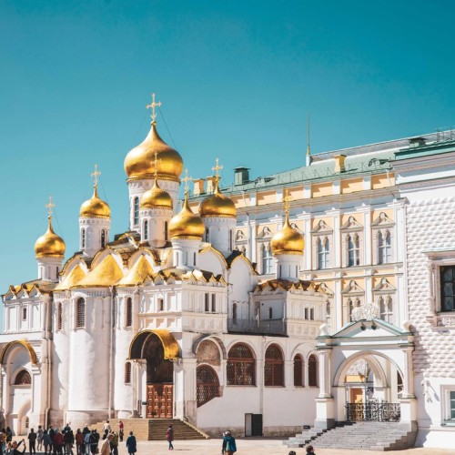 Московский Кремль с гидом-историком