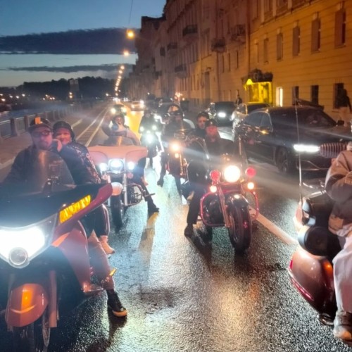 Мотопрогулка по городу на берегах Невы!