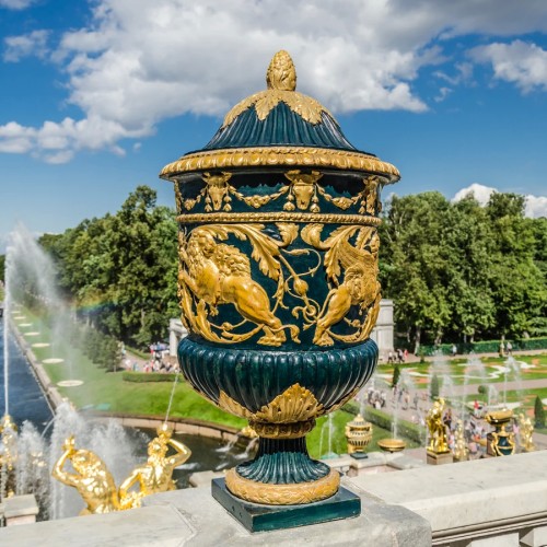 Яркое автопутешествие в Петергоф, Ораниенбаум и Кронштадт
