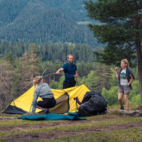 Пешком по просторам Архыза: поход без рюкзаков с проживанием в палатках
