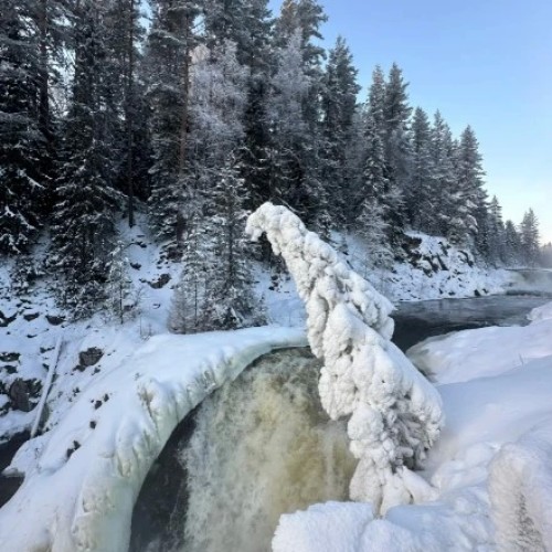 Карелии снежный узор: топовые места, зимние активности и прогулки на природе