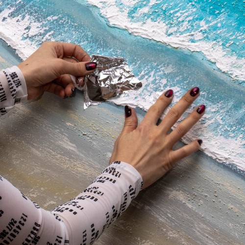 «Интерьерная картина с золотой/серебряной поталью»: мастер-класс в Петербурге