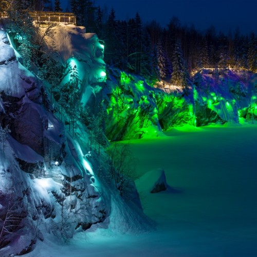 Чудеса снежной Карелии: Кижи, «Рускеала», вотчина Талви Укко и Марциальные Воды