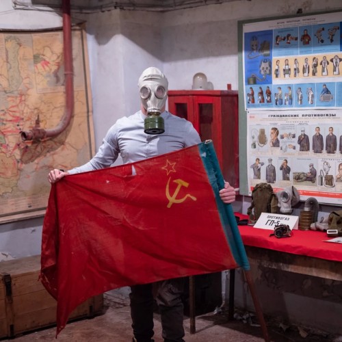 Групповая экскурсия в бомбоубежище Петербурга