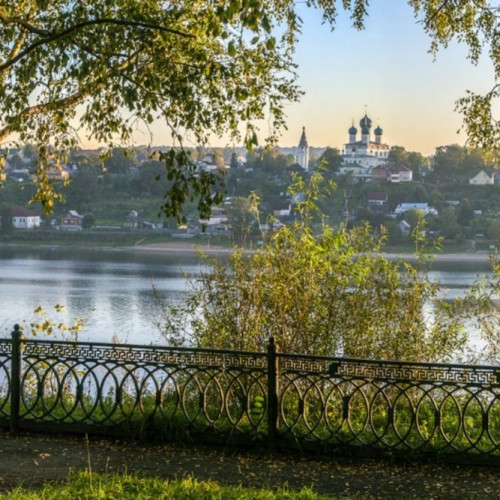 Из Ярославля в Тутаев, застывший в 19 веке