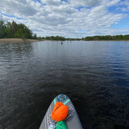 Выходные-перезагрузка на реке Луга: сплав на сапах в мини-группе (съёмка включена)