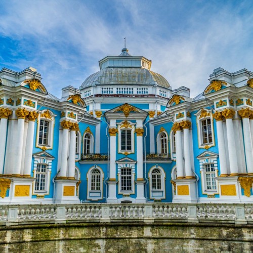 Екатерининский дворец, Царскосельский парк и Феодоровский собор