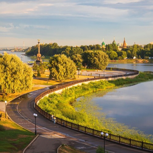 Велопрогулка по старинному Ярославлю
