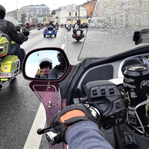 В крепость Орешек на мотоциклах!