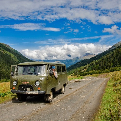 Домбай и Архыз: треккинг налегке с проживанием в гостинице