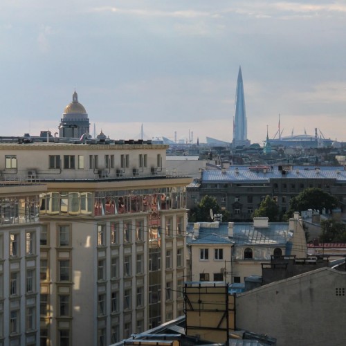 Тихий центр Петербурга: пешеходная экскурсия + подъём на крышу