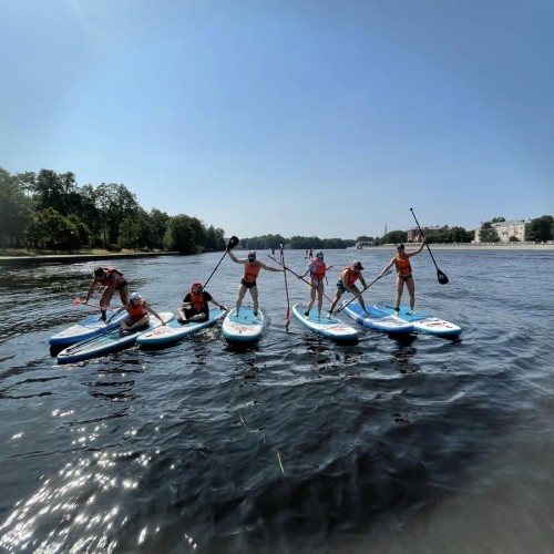 Сап-прогулка к островам Петербурга!
