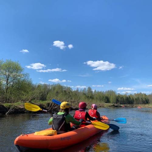 Сплав на байдарках по реке Осуге (всё включено)