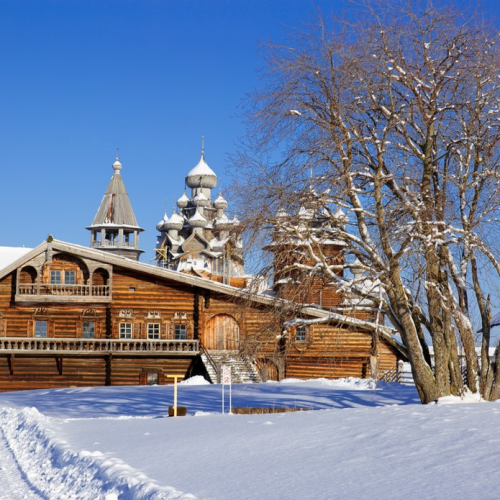 Чудеса снежной Карелии: Кижи, «Рускеала», вотчина Талви Укко и Марциальные Воды