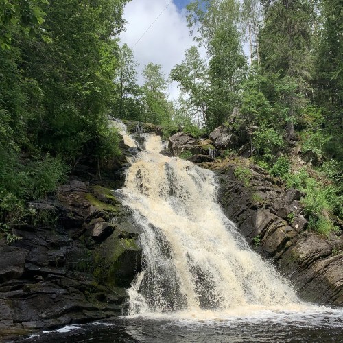Карельский Клондайк и водопад Белые мосты