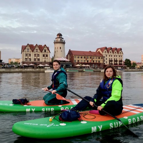 Знакомство с Калининградом на сапе