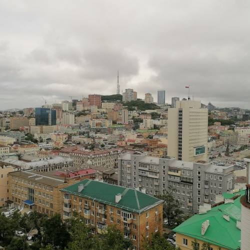Владивосток, остров Русский и Токаревский маяк