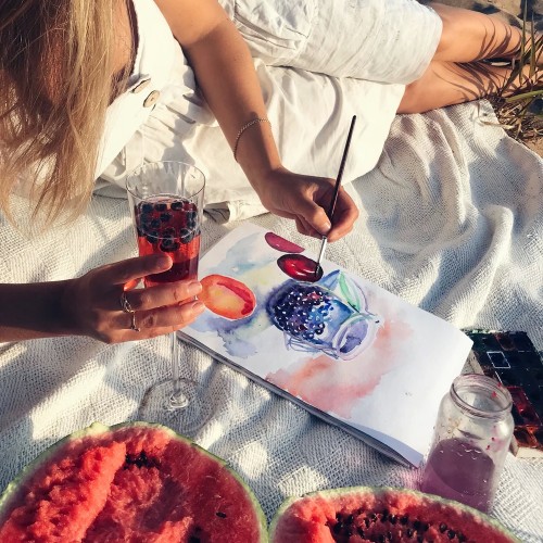 Живописный пленэр в Новой Голландии