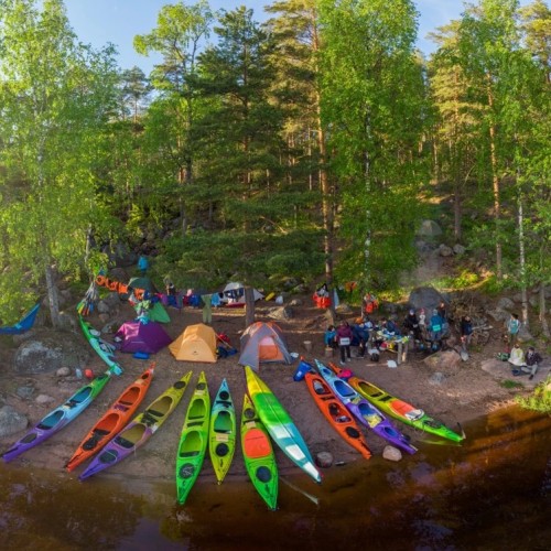 Сплав-перезагрузка на каяках в парке «Монрепо»