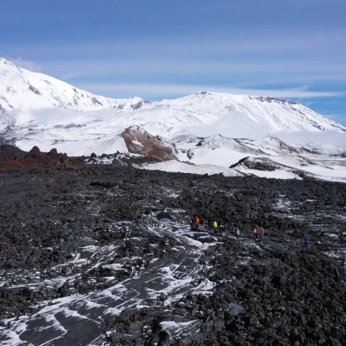 Джип-экспедиция своей компанией по экстремальному бездорожью к вулкану Плоский Толбачик