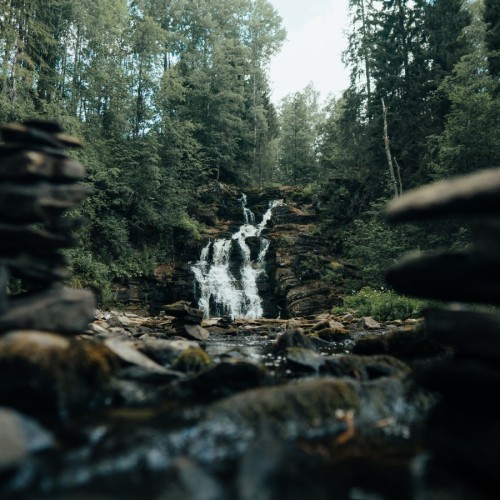 Карельский Клондайк и водопад Белые мосты