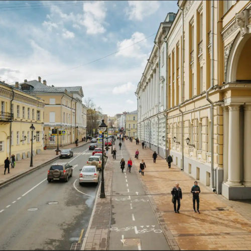 Прогулка по Никитскому бульвару