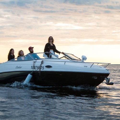 Питер с борта катера