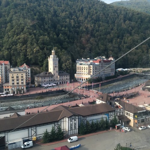 Русская Швейцария: к горам Красной Поляны из Адлера