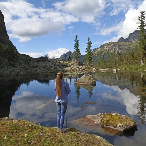 Сокровища природного парка «Ергаки»: треккинг с рюкзаками и ночёвками в палатках